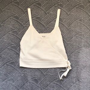 Madewell Tie Crop Top